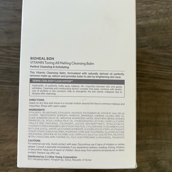 BioHeal BOH Vitamin Toning All Melting Cleansing Balm 95 ml – New Sealed - Picture 4 of 8